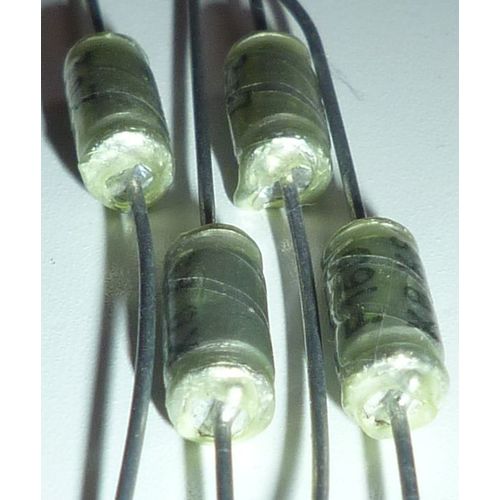 Polystyrene capacitor 2n7 F 1% 160V precision stable Mullard 222242542702 1 off