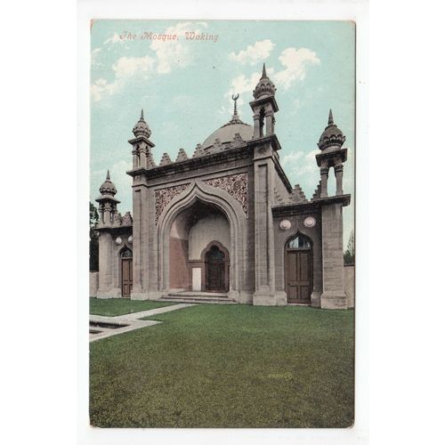The Mosque Woking Postcard Surrey 54914