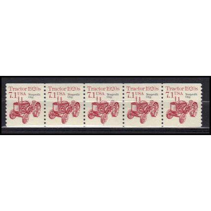 2127a 7.1c Tractor Very Fine MNH Dry Gum PNC 1/5 X0827