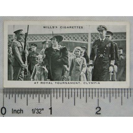 1937 Wills Our King & Queen No. 42 At Royal Tournament, Olympia, 1936