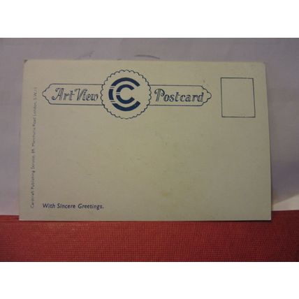 ELY CATHEDRAL ,unused vintage postcard by cardcraft 1950s =