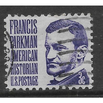 USA 1967 3c VIOLET FRANCIS PARKMAN SG1262 FINE USED#2