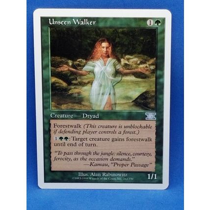 1999 Magic The Gathering Classic Sixth Edition #262 Unseen Walker U :G: