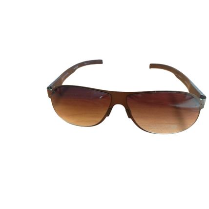 SUNGLASSES Brown, Gotti, Rectangular,Unisex, Japan,Used, 65-11