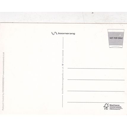 Onemanbrand Advertising Postcard unused VGC