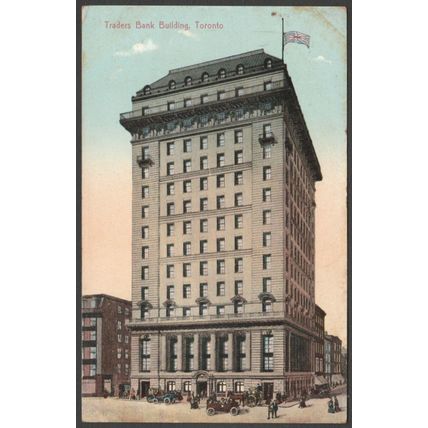 Traders Bank Building, Toronto, Ontario, c.1910 - MacFarlane Postcard