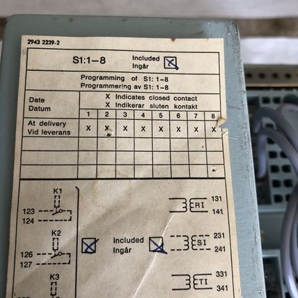 ABB RK 671 003-AA,ABB RACID RK 671203AA,RK671003PB OVERCURRENT PROTECTION,BW