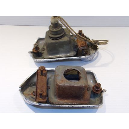 1951 1952 Chevrolet Taillight Bezels OEM Guide R1-51 Pair