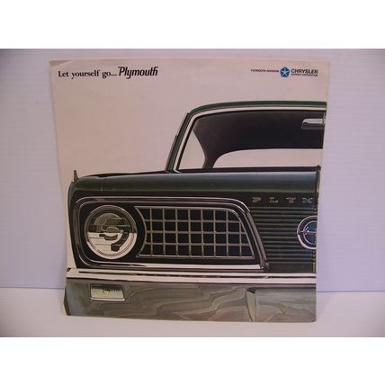 1966 PLYMOUTH BARRACUDA SALES BROCHURE ORIGINAL