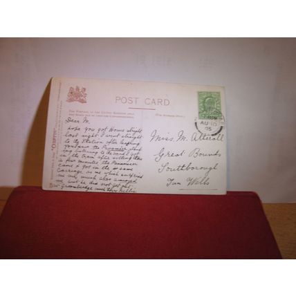 'HERRIN', illustrated songs.. used antique postcard by Raphael Tuck 1905 pm =