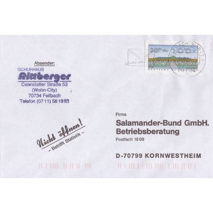 TEN COVERS GERMANY COLLECTION Slogans Advertising Commercial ZAYIX 0524M0128