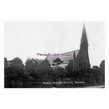 pu2970 - Lincs - The Wesley Memorial Church in Epworth - print 6x4
