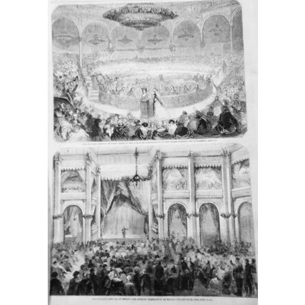 The Illustrated London News November 26, 1859 -Schiller Festival; View of Venice