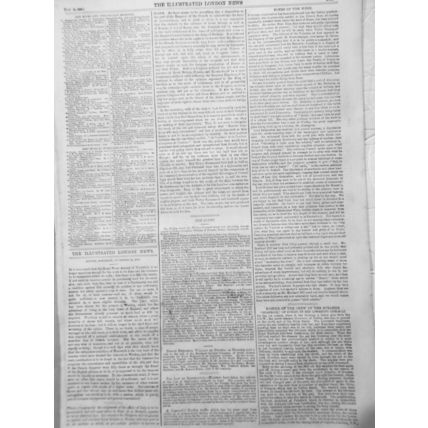 The Illustrated London News November 26, 1859 -Schiller Festival; View of Venice