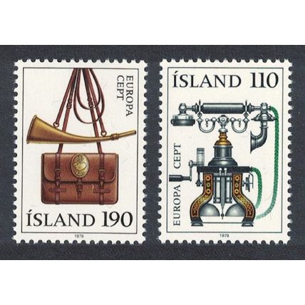 Iceland Europa Post and Telecommunications 2v 1979 MNH SG#570-571