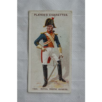1914 Players Regimental Uniforms 82, Royal Horse Guards, trooper 1805
