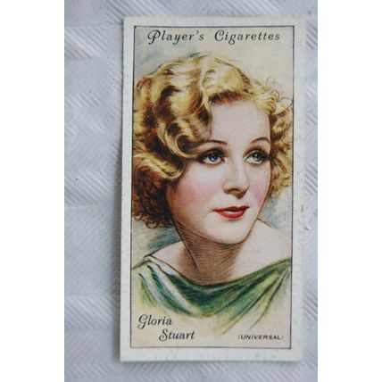 1934 Players Film Stars 2nd Series No. 43 Gloria Stuart