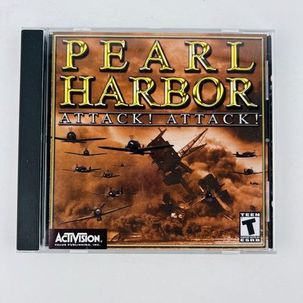 Pearl Harbor Attack! Attack! CD PC Game Software Strategy War Shooter