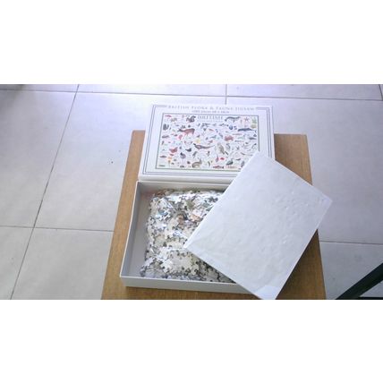 BRITISH FLORA & FORNA Jigsaw Puzzle (1000 Piece) Tailormade Creative Design Ltd