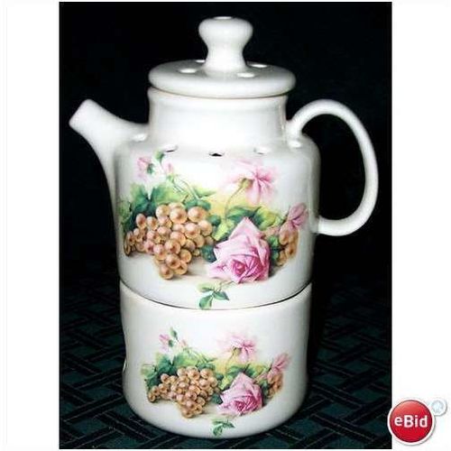 Porcelain Potpourri Candle Tea Pot