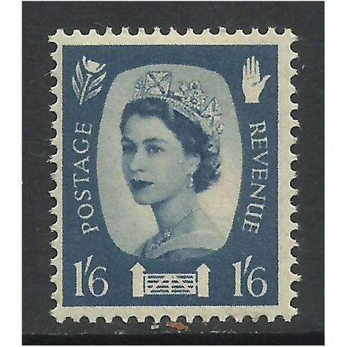 Northern Ireland GB 1967 1/-6d Grey Blue Umm SG NI 6.(T42 )