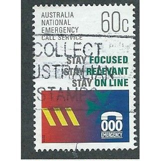 AUS 2010 60c 'EMERGENCY SERVICES' FINE USED (EBID35-988)