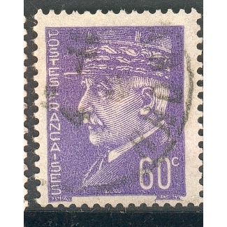 France 1941 - SG713 - 60c violet - Marshall Petain - used