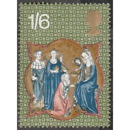 1970 Christmas. 1/6d Value. Three Wise Men Bearing Gifts. Unmounted Mint/NH