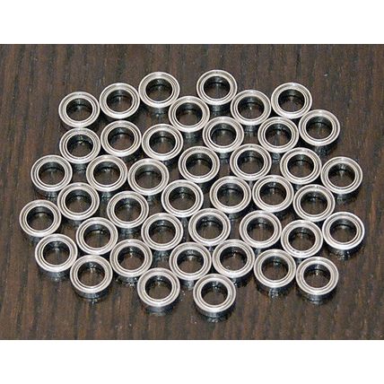 (42pcs) TAMIYA 1:16 M26 PERSHING TANK Metal Sealed Ball Bearing Set