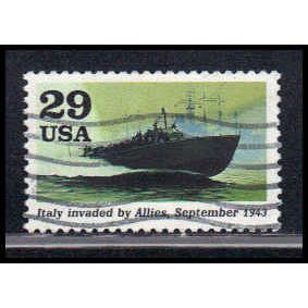 Used 2765f 29c Italy Invaded Very Fine KA4712