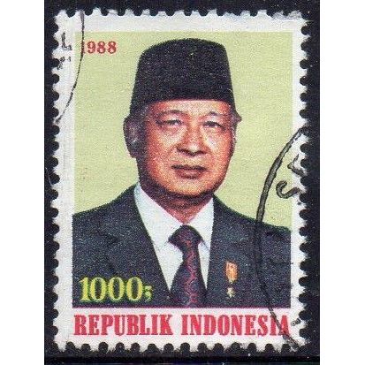 Indonesia 1988 Definitive - President Suharto 1000Rp Used