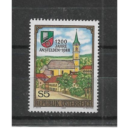 Austria.1200th Anniversary of Ansfelden stamp.Fine Used.Aug22