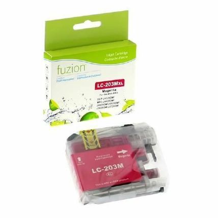 Compatible with Brother LC203 Magenta Inkjet Cartridge - fuzion™ Premium Compati