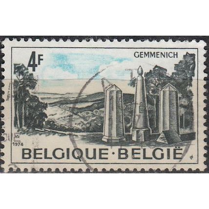Belgique 1974 Michel 1787 O Cote (2008) 0.30 € Tourisme Gemmenich Cachet rond