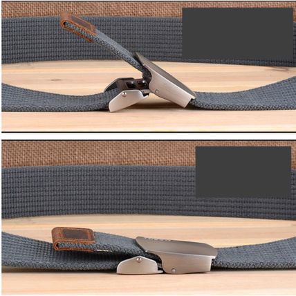 Men's outdoor belt canvas Military enthusiast casual leather belt fabric belt