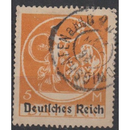 Mi 136 I used 1920 Cat € 12