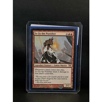 Zo-Zu the Punisher Champions of Kamigawa Magic: the Gathering Trading Card