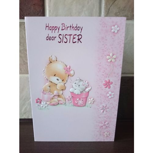 Sister Birthday Card - 006 - 09