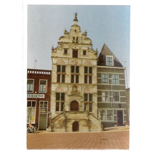 BROUWERSHAVEN, STADHUIS, ROTTERDAM, HOLLAND , used postcard 1991 postmark =
