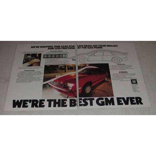 1982 GM General Motors Ad - Shaping Our Cars