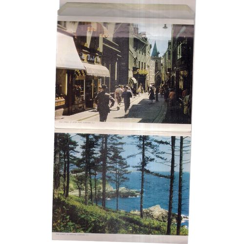 GUERNSEY vintage unposted Lettercard by Jarrold.. c.1960's 6 photos /