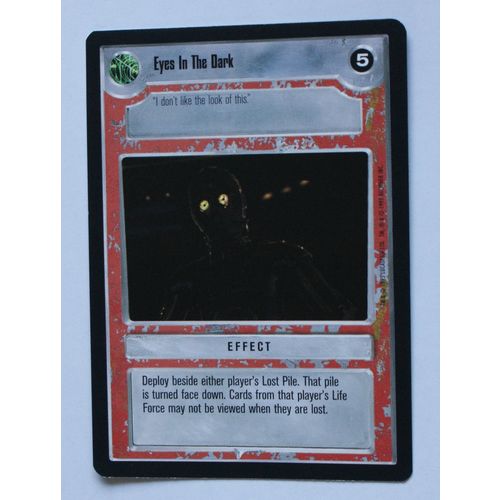 Star Wars CCG: Premier Limited # Eyes In The Dark (A) light 1995 decipher