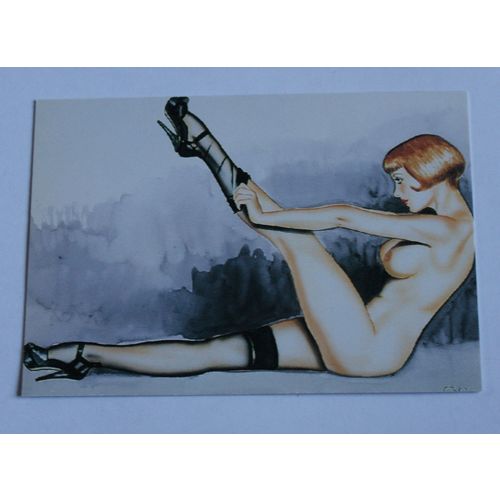 Olivia 3 Ladies, Leather & Lace Base trading card # 83 (A) 1994, Comic Images