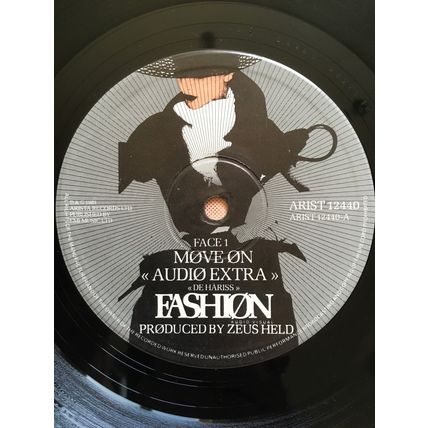 FASHION - MOVE ON (12" VINYL SINGLE, 1981)