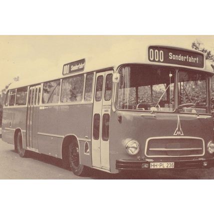 Sonderfaht German Bus Magirus Deutz Saturn II Postcard