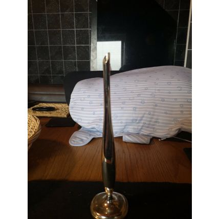 Slender Silver Plate Stem Vase Germany