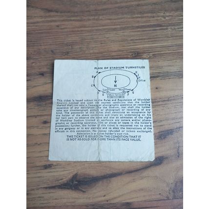 1978 England vs Brazil – Programme & Ticket