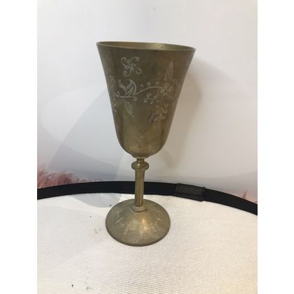 Metal Wine Cup Holder Vintage Collectible
