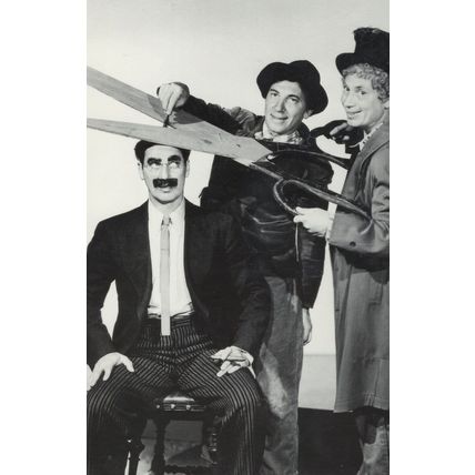 The Marx Brothers Duck Soup Movie Film Still Photo Postcard