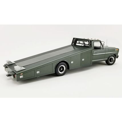 1/18 1970 Ford F-350 Ramp Truck HIGHLAND GREEN